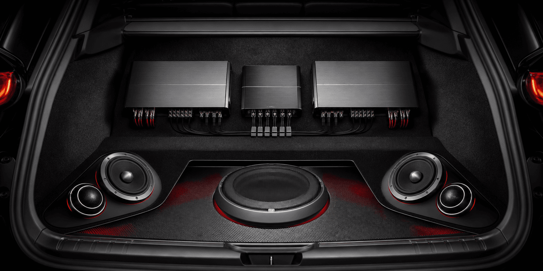 Instalación profesional de audio automotriz